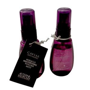 Alterna Caviar Anti-Aging Miracle Volume Mist, 1.4oz, Travel Size Lot of 2